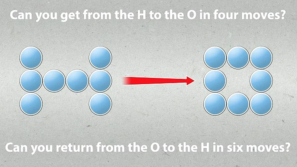 RĂSPUNS: Poţi rezolva acest puzzle din doar patru mişcări?