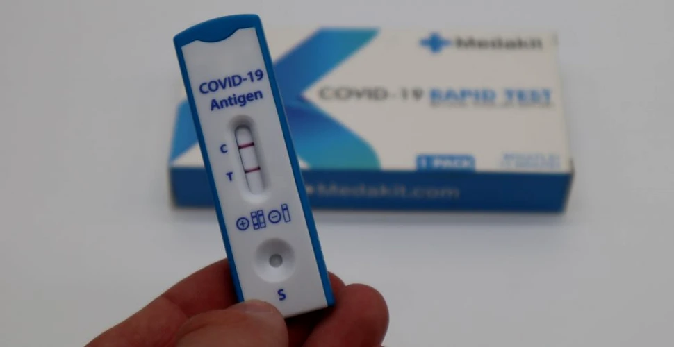 La cât a ajuns prețul unui test rapid antigen SARS-CoV-2 vândut în România
