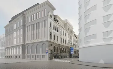 Fostul Palat al Băncii Marmorosch din centrul Bucureștiului, transformat într-un hotel de cinci stele