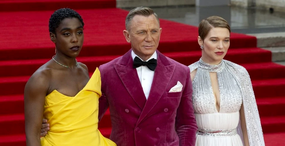 „No Time To Die”, ultimul film cu Daniel Craig în rolul lui James Bond, a avut premiera la Londra