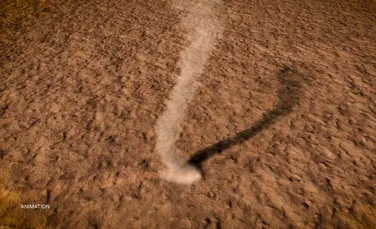 Noi dovezi că NASA a detectat un posibil fulger pe Marte. S-a întâmplat pe partea întunecată!