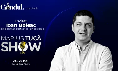 Marius Tucă Show începe joi, 26 mai, de la ora 19.30, live pe gandul.ro