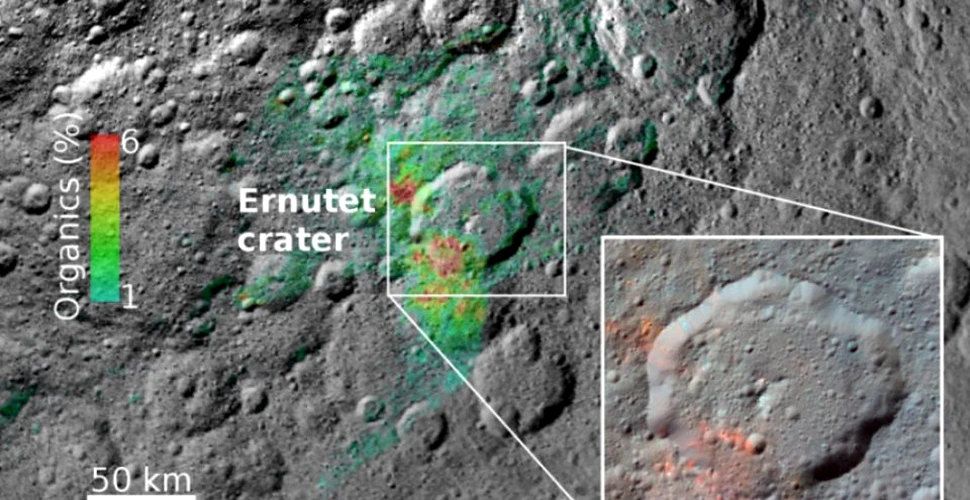Descoperire uimitoare cu privire la materia organică de pe Ceres: originea acesteia este nativă