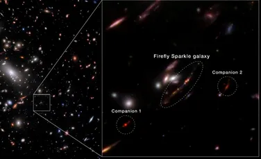 Astronomii au găsit o galaxie care arată la fel ca a noastră, pe vremea când Universul avea 600 de milioane de ani