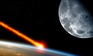 Cel mai puternic impact surprins pe Lună a fost vizibil cu ochiul de pe Terra! Asteroidul a fost filmat (VIDEO)