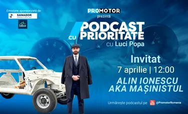 „Podcast cu Prioritate” #71 by ProMotor: Dialog cu Alin Ionescu (Mașinistul) despre Salonul Retromobile Paris 2025