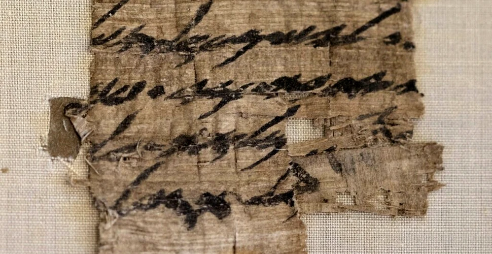 Un papirus antic rar a revenit în Israel după ce a fost ascuns la vedere în SUA timp de 6 decenii