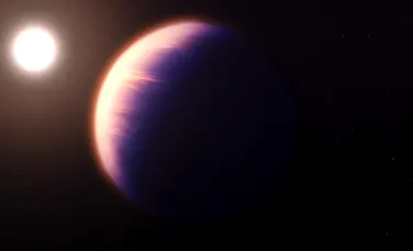Telescopul Webb a detectat dioxid de carbon în atmosfera unei exoplanete