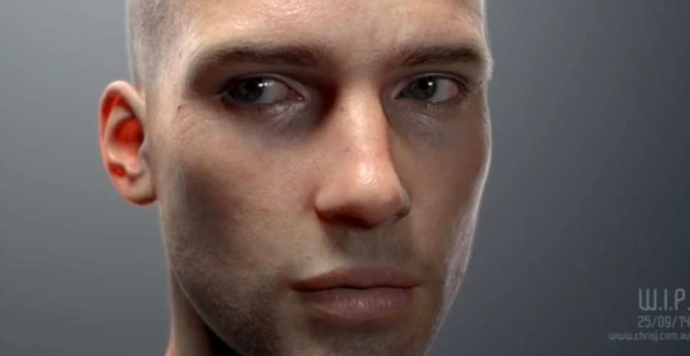 Portretul acestui bărbat a fost creat de calculator. Detaliile sunt incredibil de realiste (VIDEO)
