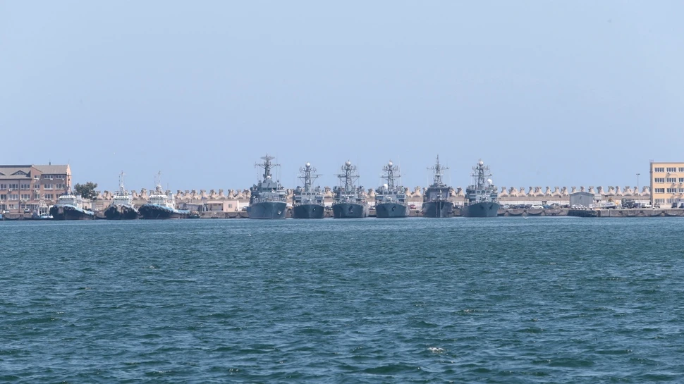 În Portul Constanţa a andocat o navă de cercetare hidrografică a Marii Britanii