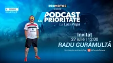 „Podcast cu Prioritate” #108 îl aduce în prim-plan pe Radu Gurămultă. O incursiune în culisele presei auto și ale motorsportului românesc