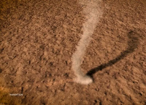 Noi dovezi că NASA a detectat un posibil fulger pe Marte. S-a întâmplat pe partea întunecată!