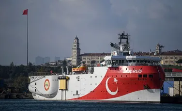 Alertă în Mediterana. Grecia trimite nave militare ca urmare a activităților Turciei