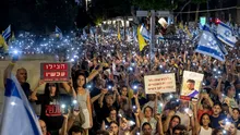 Israelienii au ieșit cu sutele de mii în stradă, frustrați că războiul din Gaza nu se mai termină