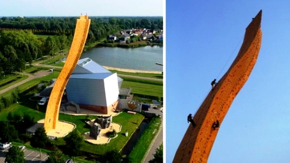 Turnul Excalibur este cel mai inalt perete de escaladare din lume (FOTO)