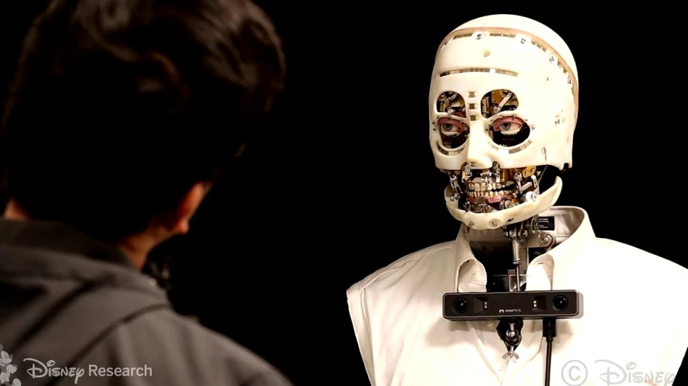 Noul robot conceput de Disney poate clipi la fel ca un om: Cum ar putea fi folosită tehnologia