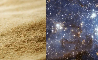 Care este mai mare: numărul stelelor de pe cer sau numărul boabelor de nisip de pe Pământ?