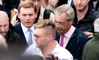 Cum a reușit o femeie să scape de închisoare după ce a aruncat cu milkshake în „artizanul Brexitului”