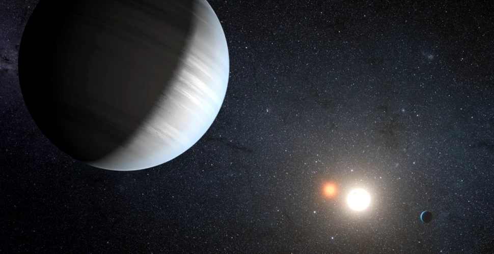 Surpriză pentru astronomi: un sistem solar cu două stele are în jurul său mai multe corpuri cereşti, dintre care unele ar putea fi locuibile