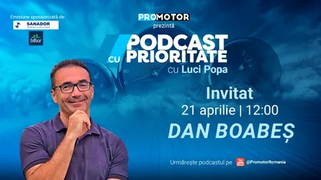 „Podcast cu Prioritate” by ProMotor, episodul 72 – Dan Boabeș demontează mituri despre taximetria bucureșteană
