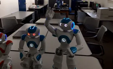 Un robot a trecut pentru prima dată în istorie testul conştiinţei de sine