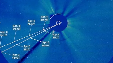 O cometă recent descoperită ar putea fi vizibilă pe cerul zilei în luna aprilie