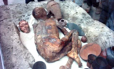 Zeci de mumii au fost expuse in Italia
