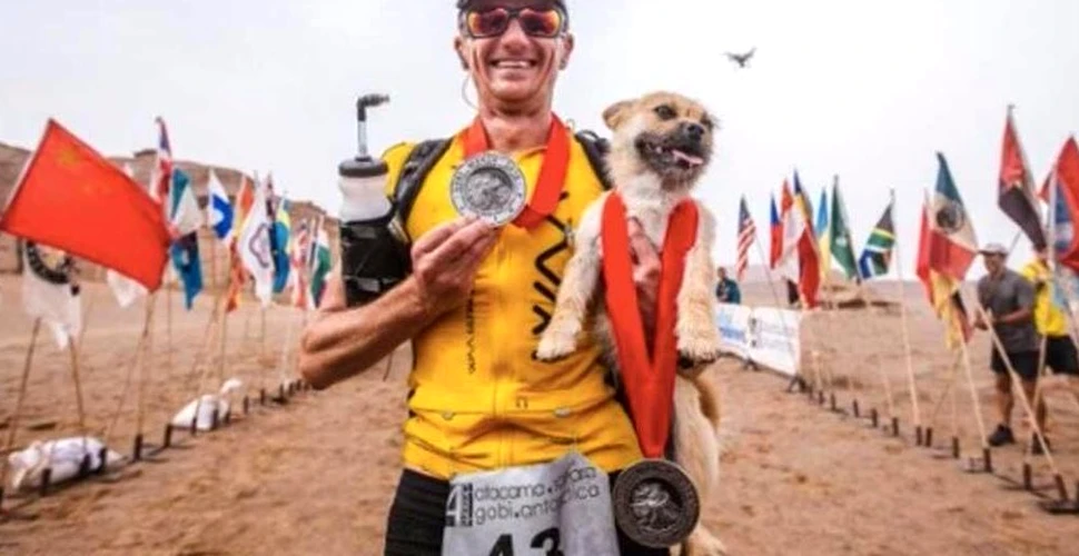 Povestea emoţionantă a lui Gobi, câinele care a urmărit un sportiv la ultramaraton. „A fost un miracol”