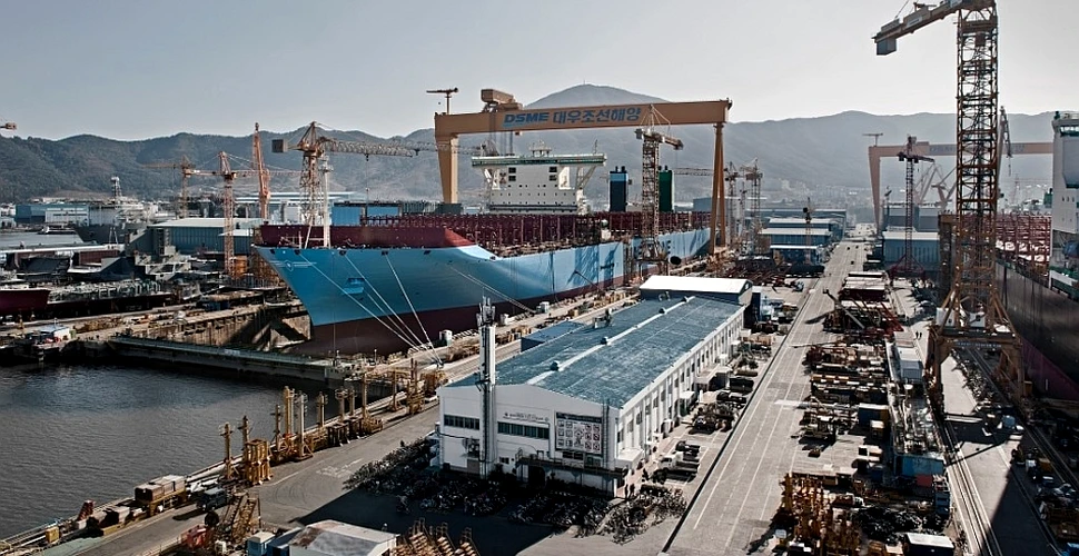 Cum a fost construit cel mai mare vas din lume, un gigant de 400 de metri? Un clip time-lapse oferă răspunsul (VIDEO)