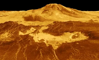 Semne de activitate vulcanică au fost observate pe suprafața lui Venus