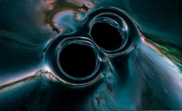 O undă gravitațională record dezvăluie două găuri negre care s-au ciocnit în trecut
