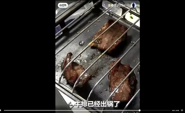 Astronauții chinezi au mâncat prima friptură făcută în spațiu