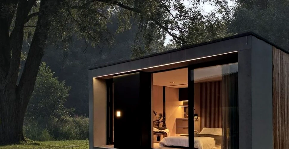 Cât costă casa modulară creată de un designer clujean. Vine complet mobilată și utilată