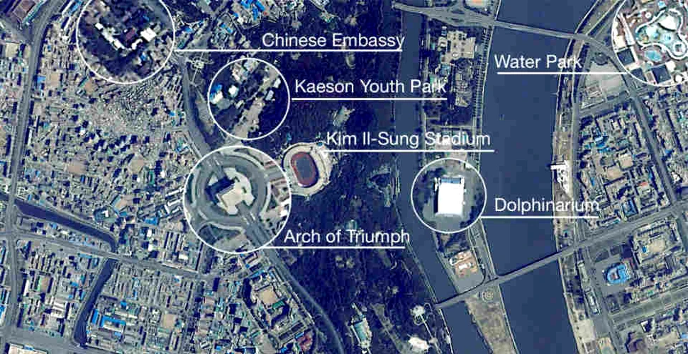 Imagini extrem de detaliate din Coreea de Nord, filmate de o cameră poziţionată pe Staţia Spaţială Internaţională