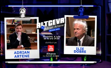 Vocea de legendă a radioului românesc se destăinuie la „Altceva cu Adrian Artene”. Omul recordurilor mondiale: „Cred că timpul lui Ilie Dobre s-a încheiat!”