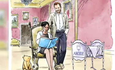 Animaţie specială cu Winnie de Pluş pentru cel mai nou membru al casei regale a Marii Britanii – VIDEO