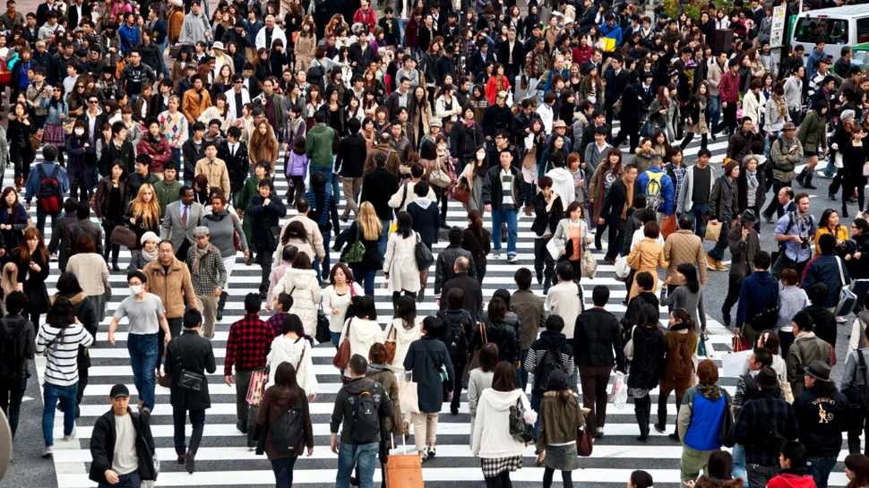 Populația Japoniei a scăzut cu 800.000 de persoane în 2022