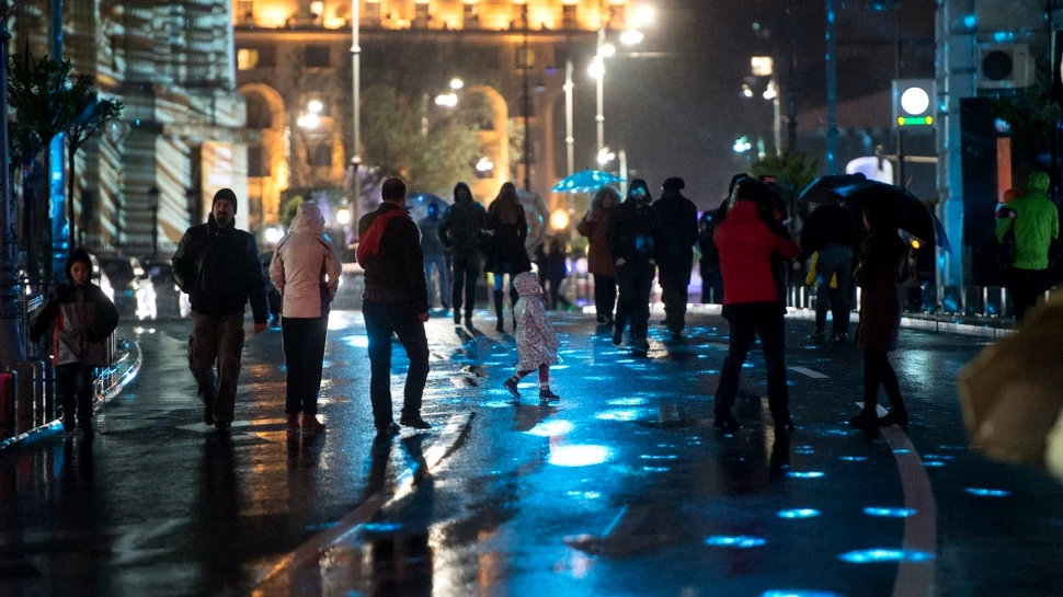 Au fost aleşi finaliştii concursului de video mapping Spotlight din cadrul Festivalului Luminii de la Bucureşti