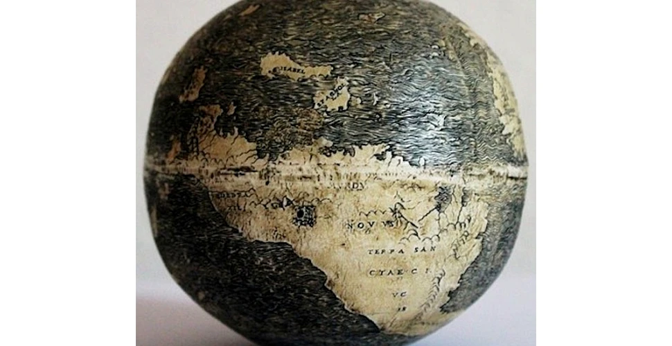 Cea mai veche hartă a Lumii Noi a fost descoperită pe cojile a două ouă de struţ