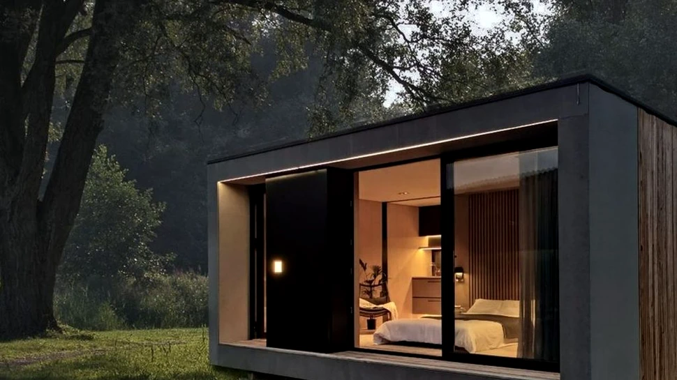 Cât costă casa modulară creată de un designer clujean. Vine complet mobilată și utilată