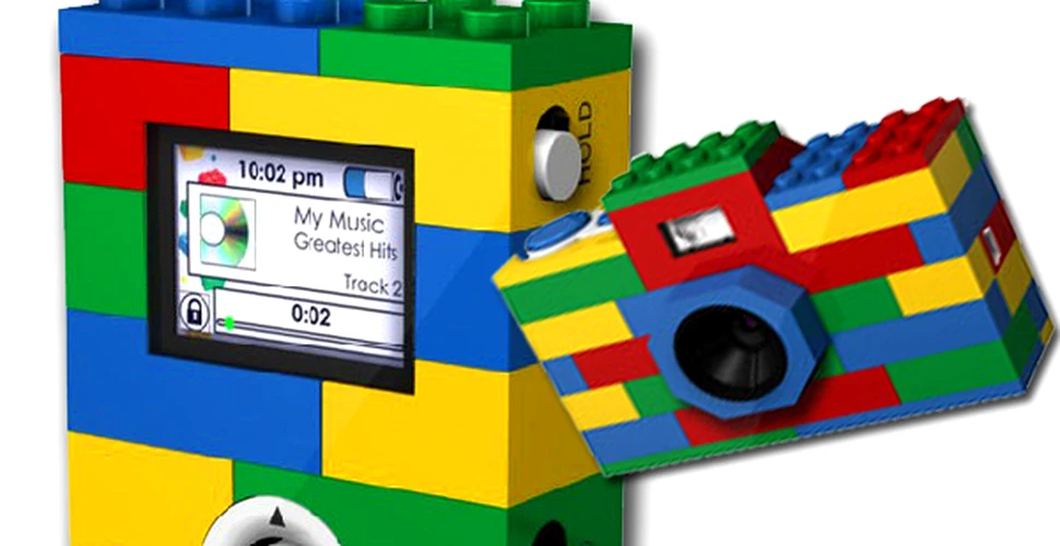 MP3 player si fotocamera LEGO
