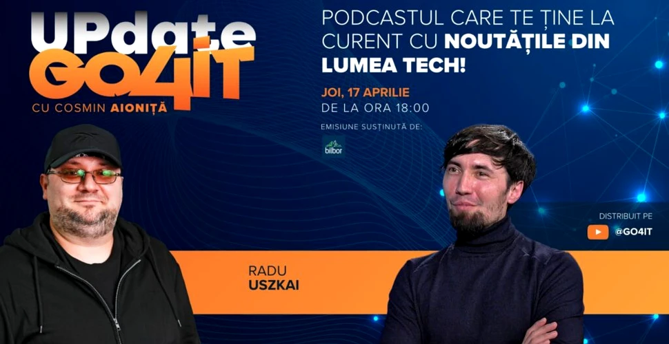 „Update Go4it” #20: Radu Uszkai despre AI și învățământul din România