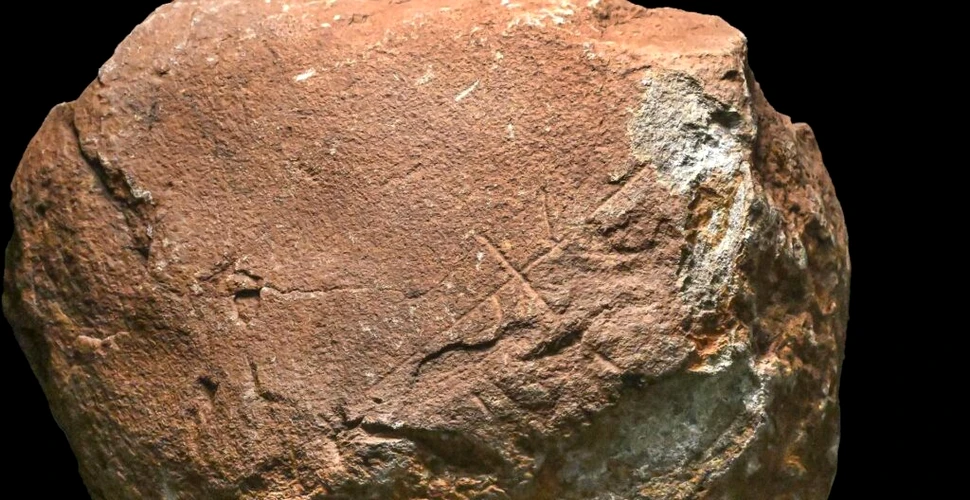 O zgârietură antică ar putea fi unul dintre cele mai vechi simboluri gravate în stâncă