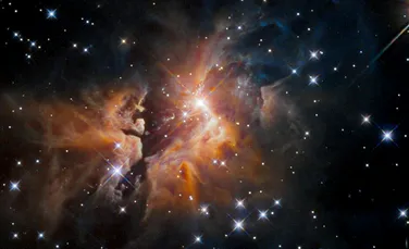 O explozie astronomică, dezvăluită de Telescopul Hubble