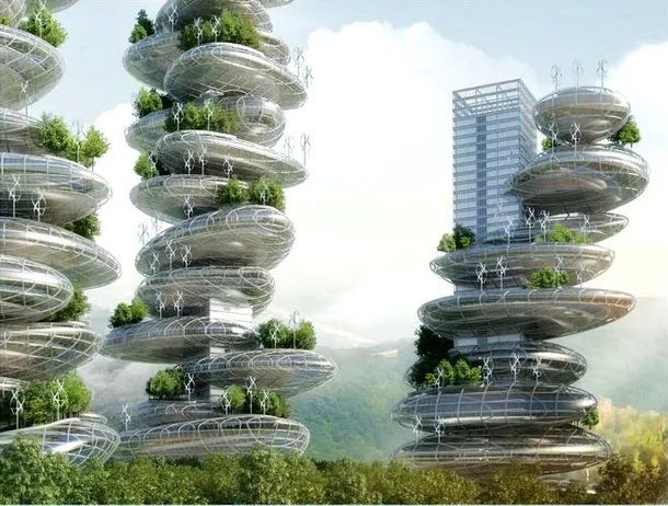 Proiect inedit în China: fermele-zgârie-nori care vor produce mâncare pentru toţi locuitorii lor 