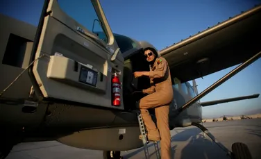 Niloofar Rahmani, prima femeie pilot a Forțelor Aeriene Afgane