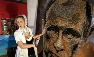 „M-am temut să dorm în aceeaşi cameră cu el”. O artistă din Ucraina a creat un PORTRET inedit al lui Vladimir Putin – FOTO