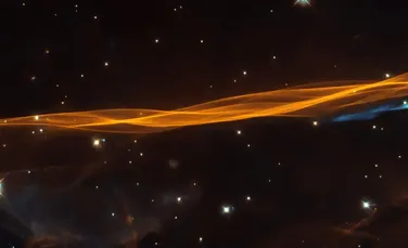 Hubble a surprins o imagine uimitoare a Buclei Cygnus