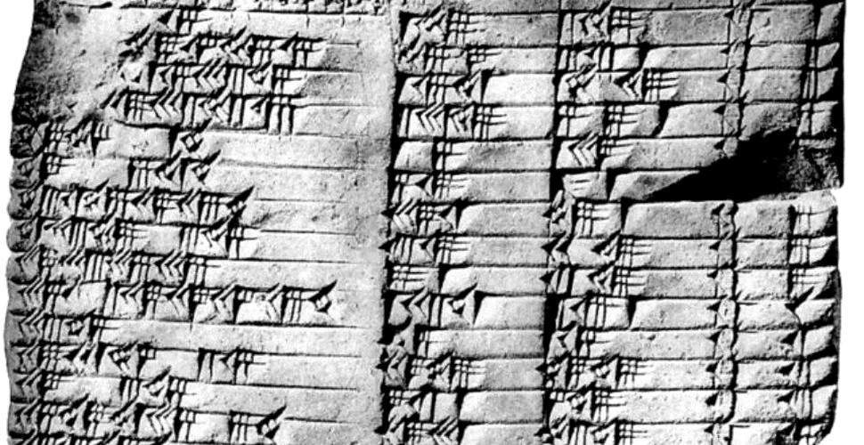 O tăbliţă de lut babiloniană i-a contrariat pe cercetători timp de aproape un secol: conţine probleme matematice complexe
