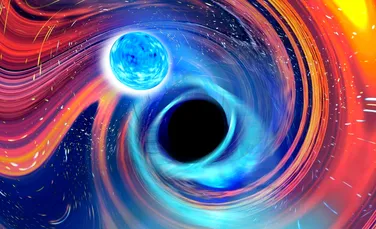 Premieră astronomică. Oamenii de știință au confirmat coliziunea dintre o gaură neagră și o stea neutronică